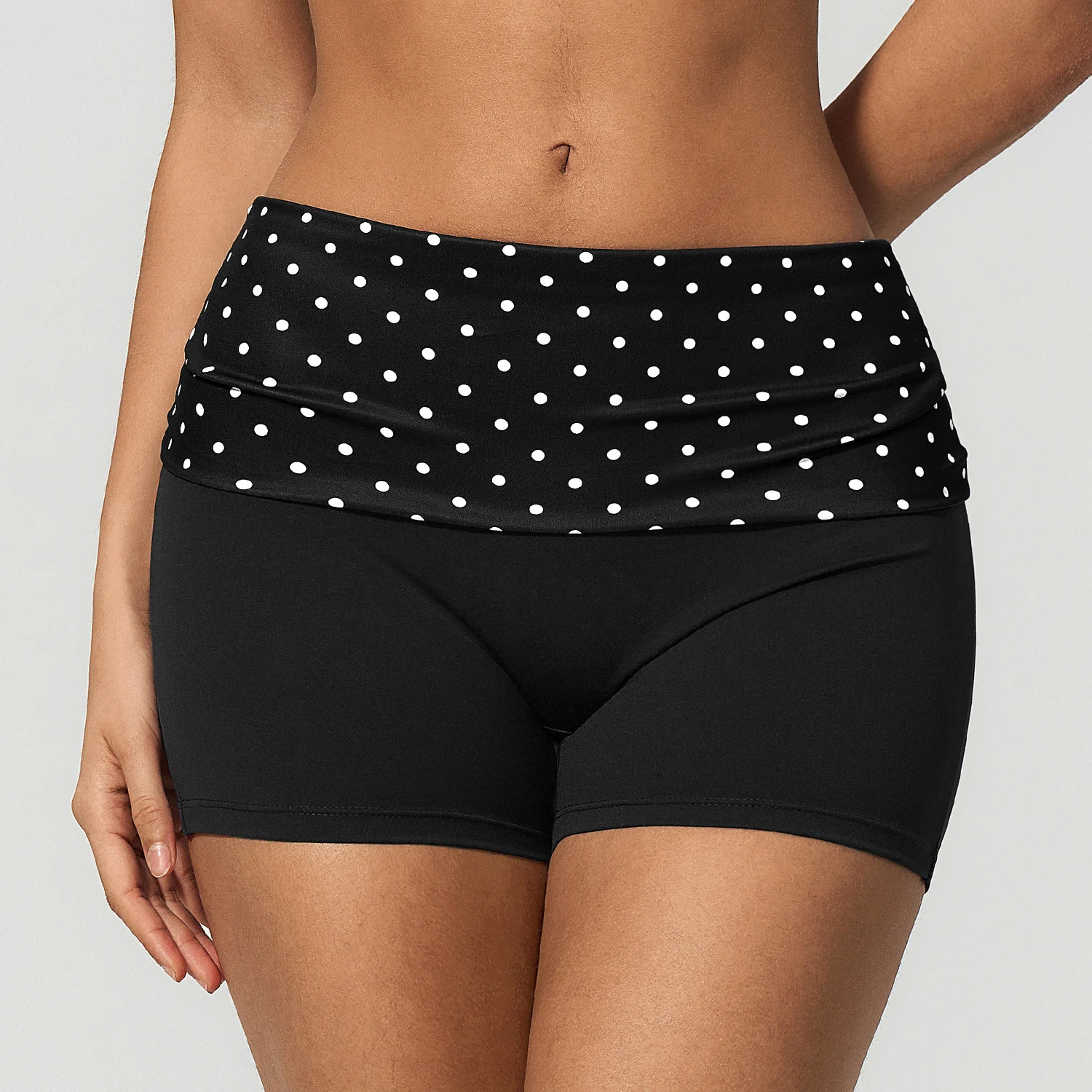Summer New Style Fitness Shorts, Color Blocking, High Elasticity, — image 1