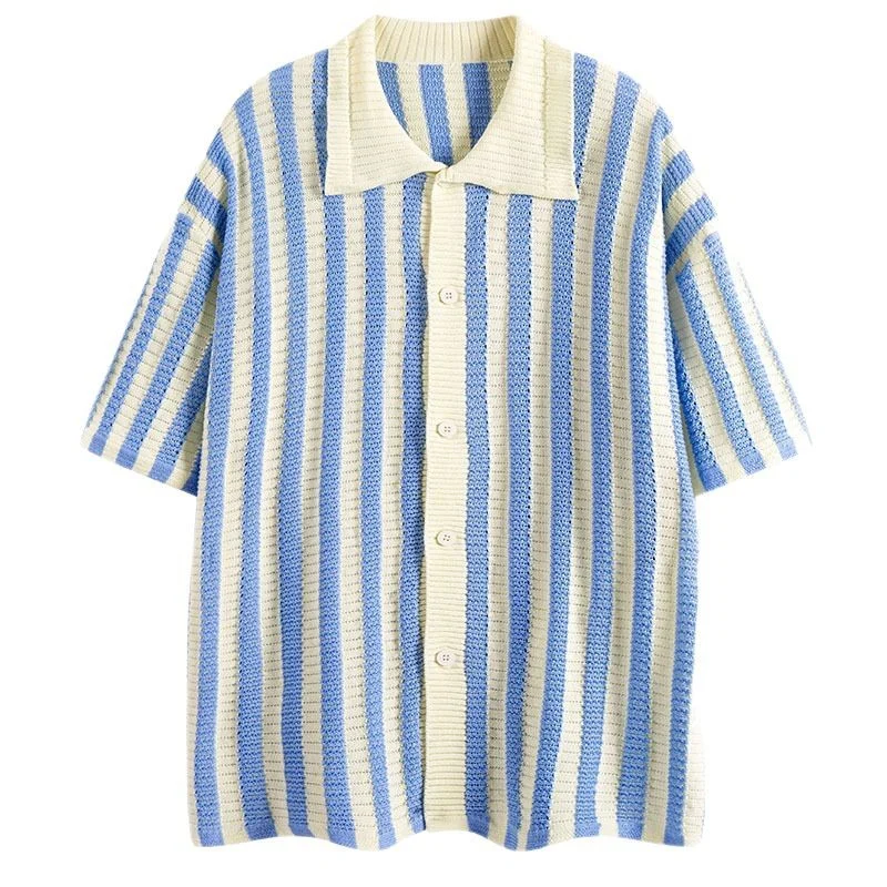 Summer New-style Streetwear Knitted Sweater — image 2