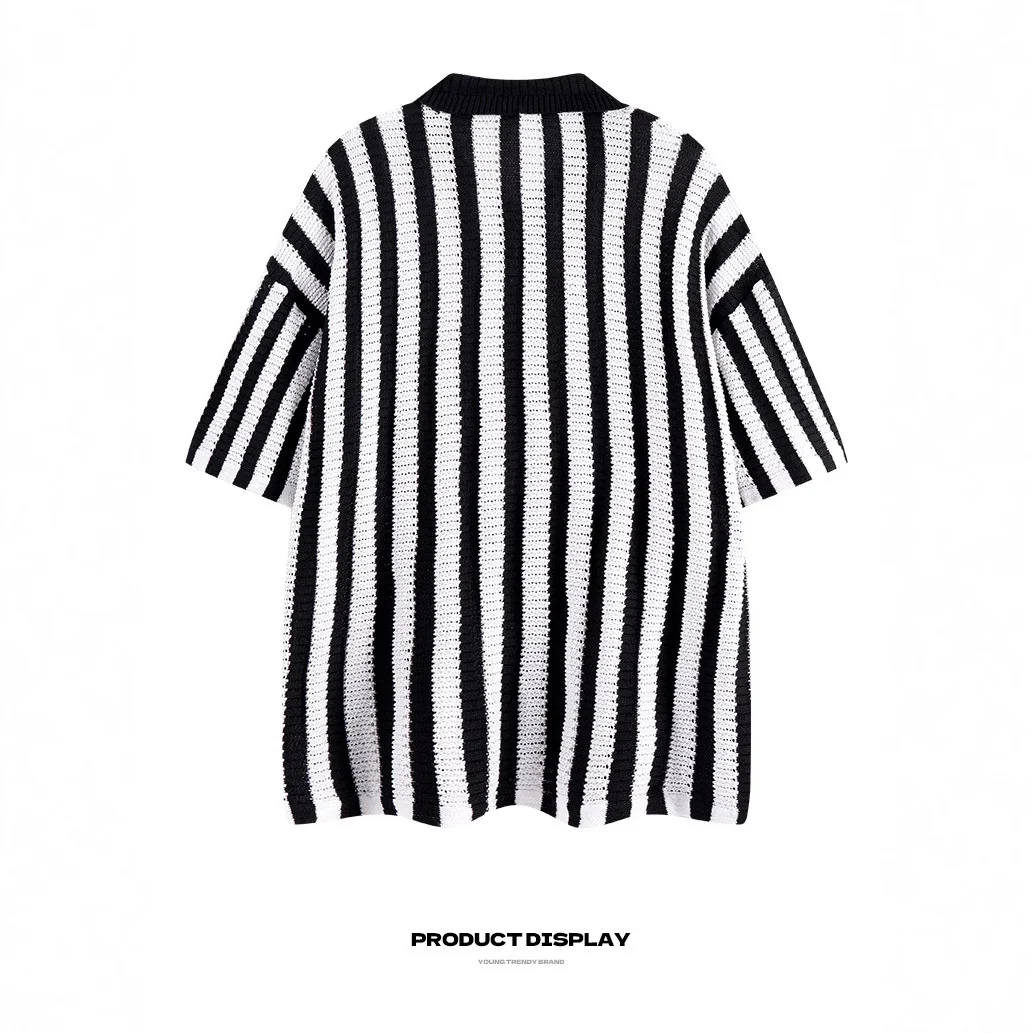 Summer New-style Streetwear Knitted Sweater — image 5