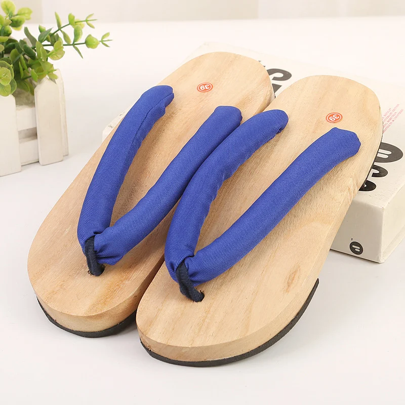 Summer Non-slip High-heel Thick-soled Wooden Clogs — image 8