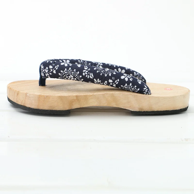 Summer Non-slip High-heel Thick-soled Wooden Clogs — image 6