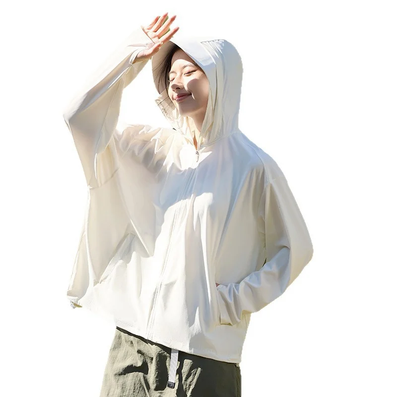 Summer Outdoor Ice Silk Sun Protection Clothing For Women, Lightweight, Breathable,… — image 7