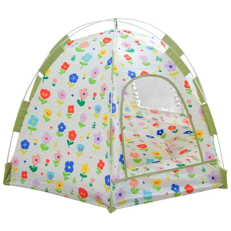 Summer Pet Tent For Cats And Dogs Breathable Heat-insulated Sun-protective — image 6