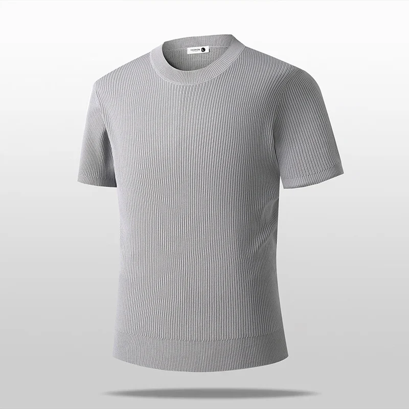 Summer Retro Solid-color Short-sleeve Top — image 2