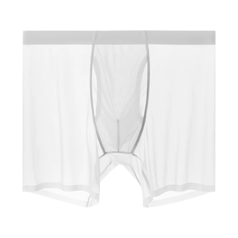 Summer Transparent 10A Antibacterial Men's Seamless Boxer Briefs — image 2