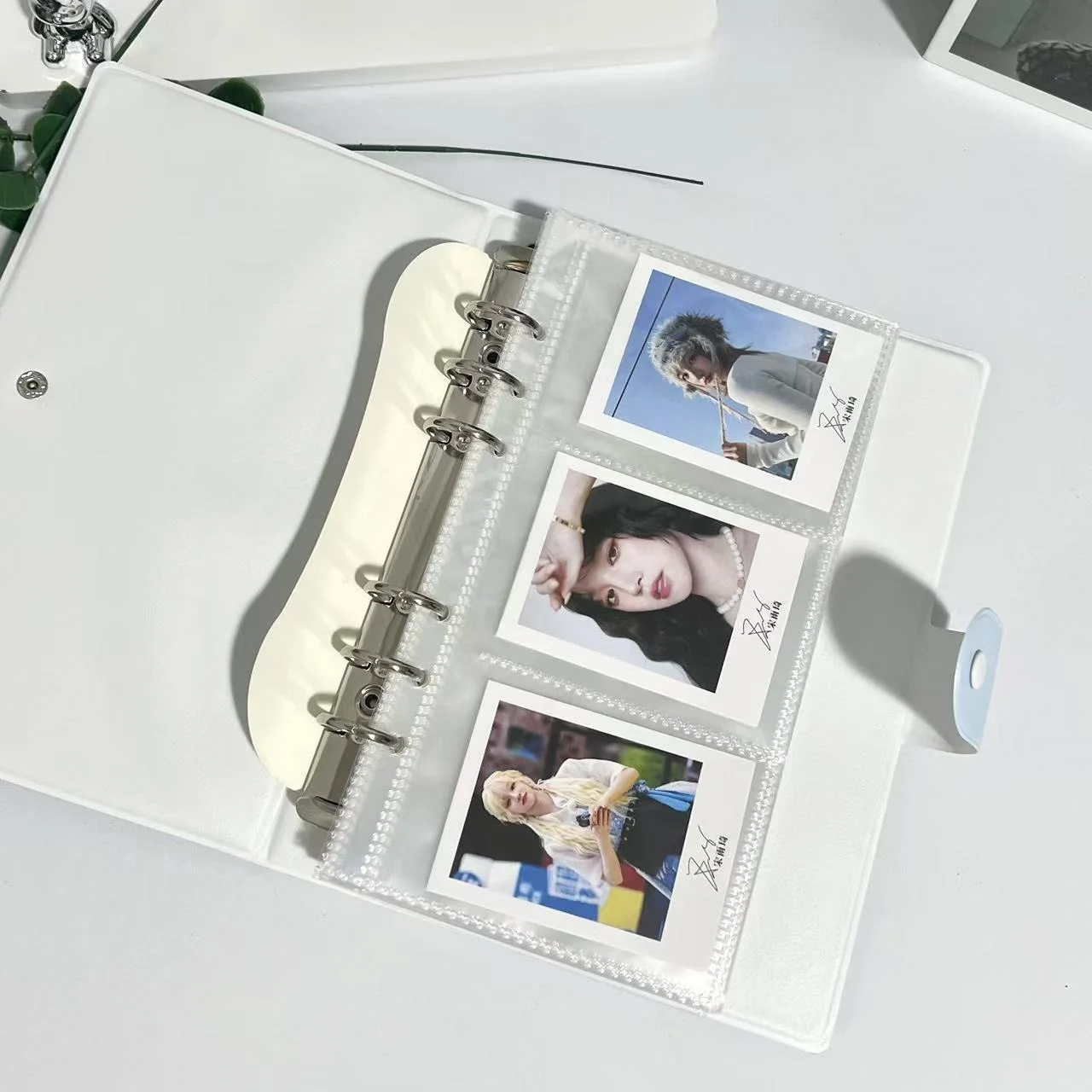 Supply Of Original Blue Polka-dot Card Storage Albums — image 5