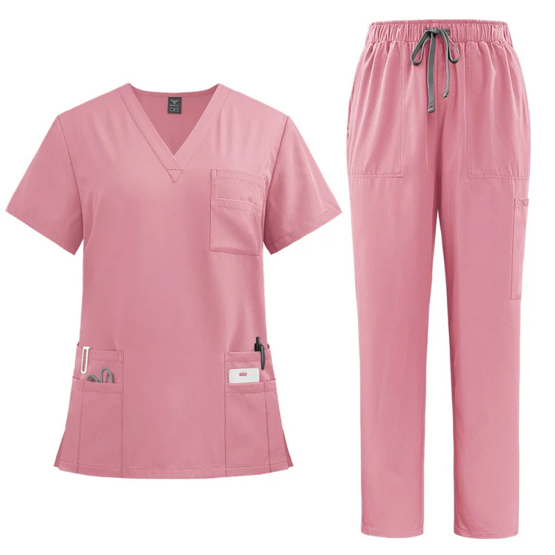 Surgical Straight-leg Pants With Digital Printing — image 5