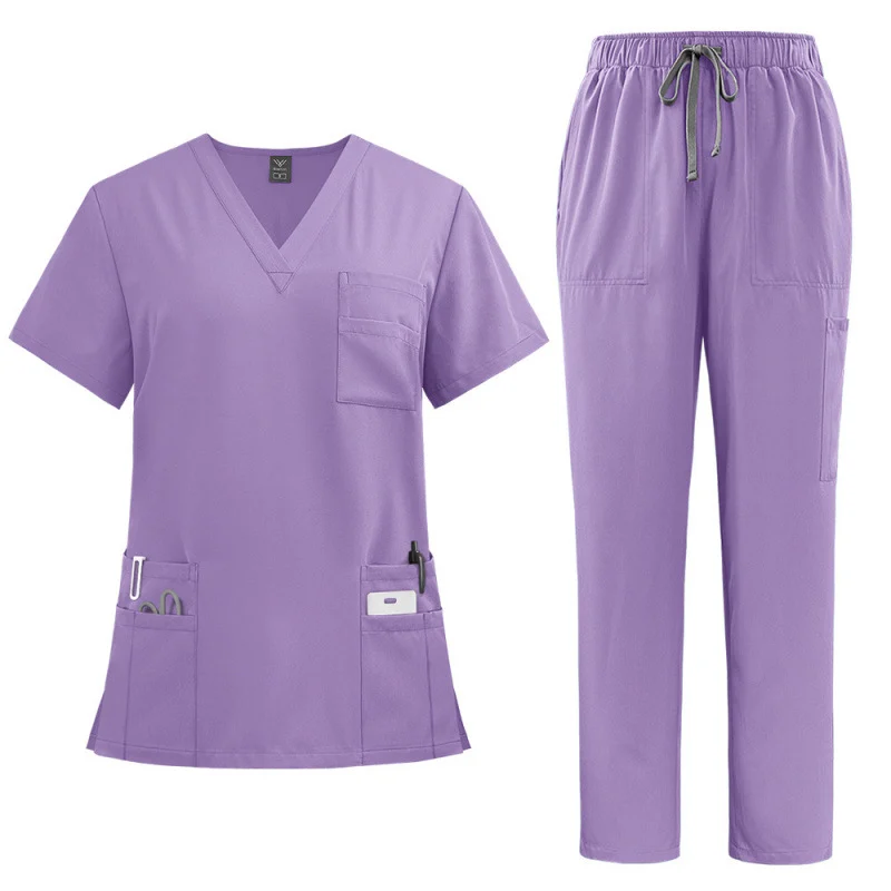 Surgical Straight-leg Pants With Digital Printing — image 13