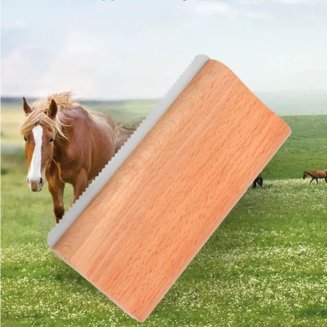Sweat Removal And Mud-scraping Grooming Tool For Horses — image 2