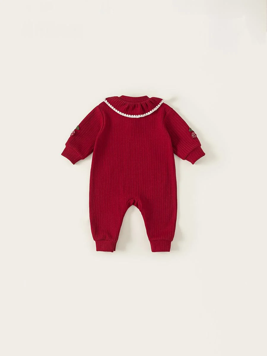 Sweet Ruffled Romper For Baby Girls — image 2