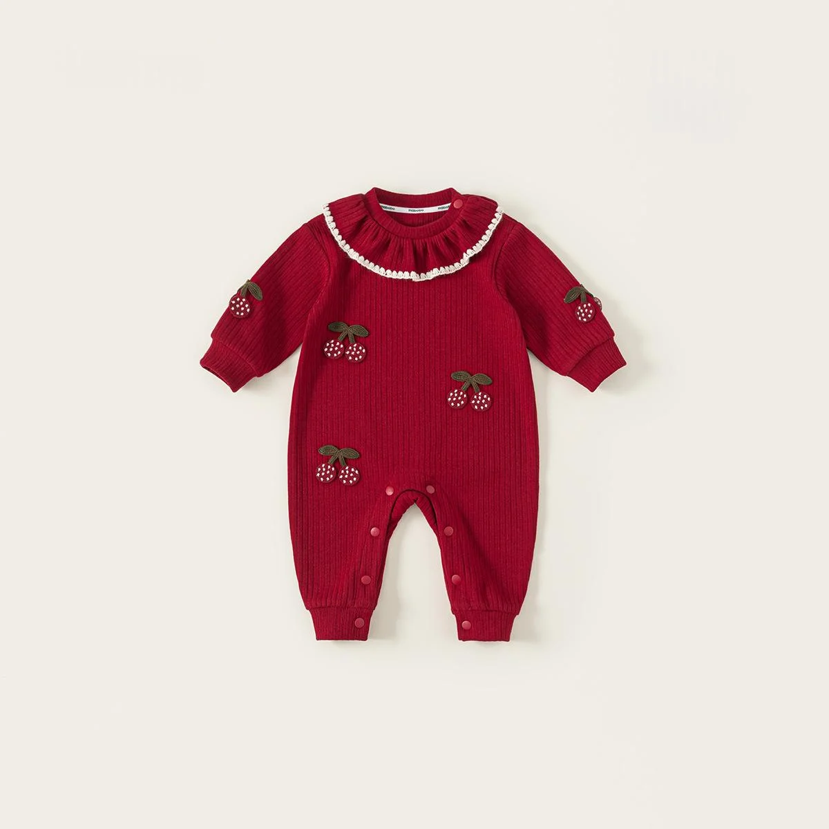 Sweet Ruffled Romper For Baby Girls — image 6