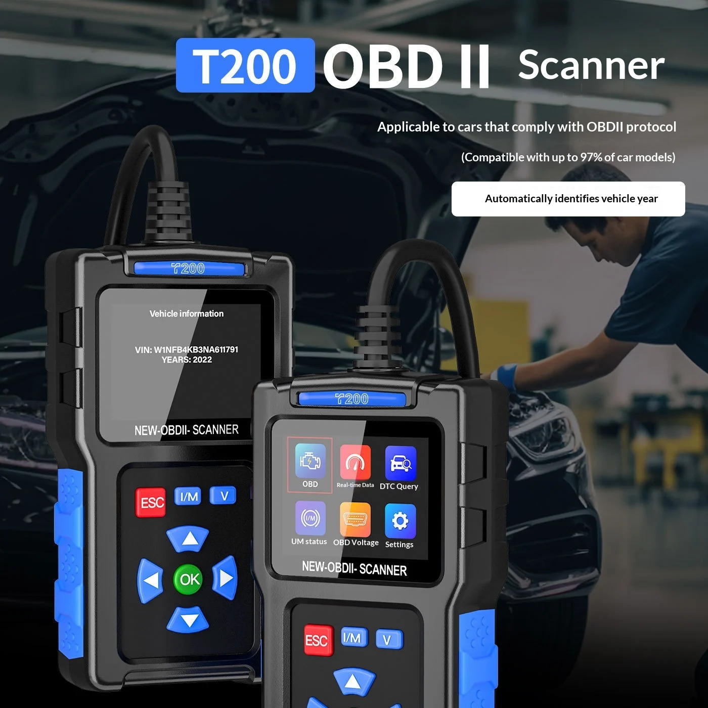 T200 Automobile Fault Diagnosis Instrument — image 5