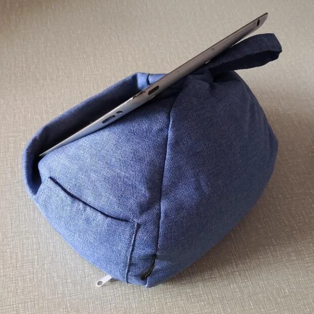 Tablet Cushion Conical Beanbag Graphics Stand Pillow — image 11