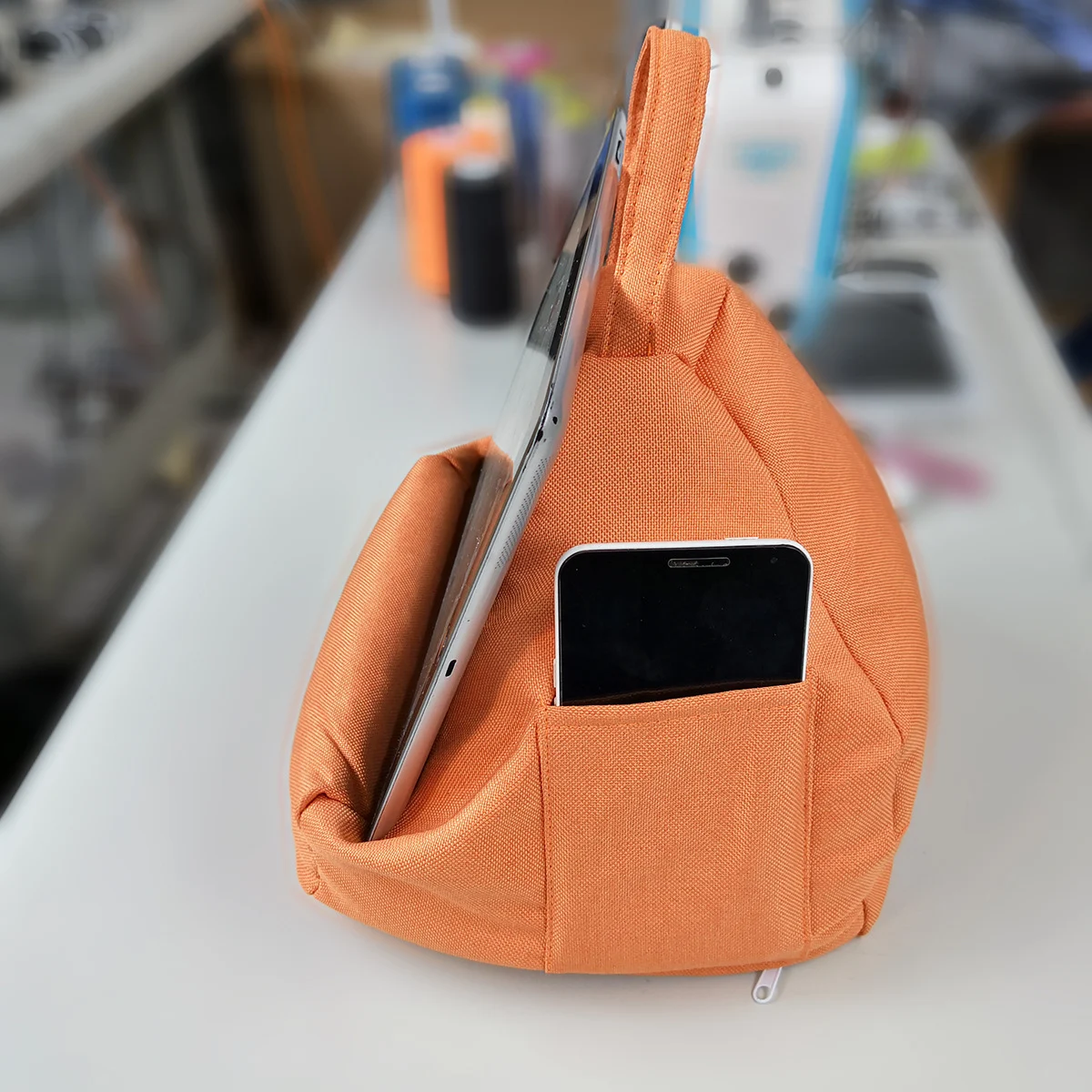 Tablet Cushion Conical Beanbag Graphics Stand Pillow — image 12