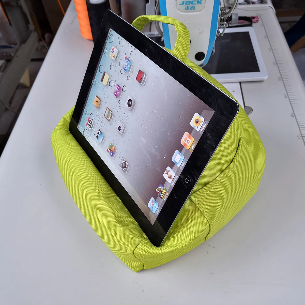 Tablet Cushion Conical Beanbag Graphics Stand Pillow — image 13
