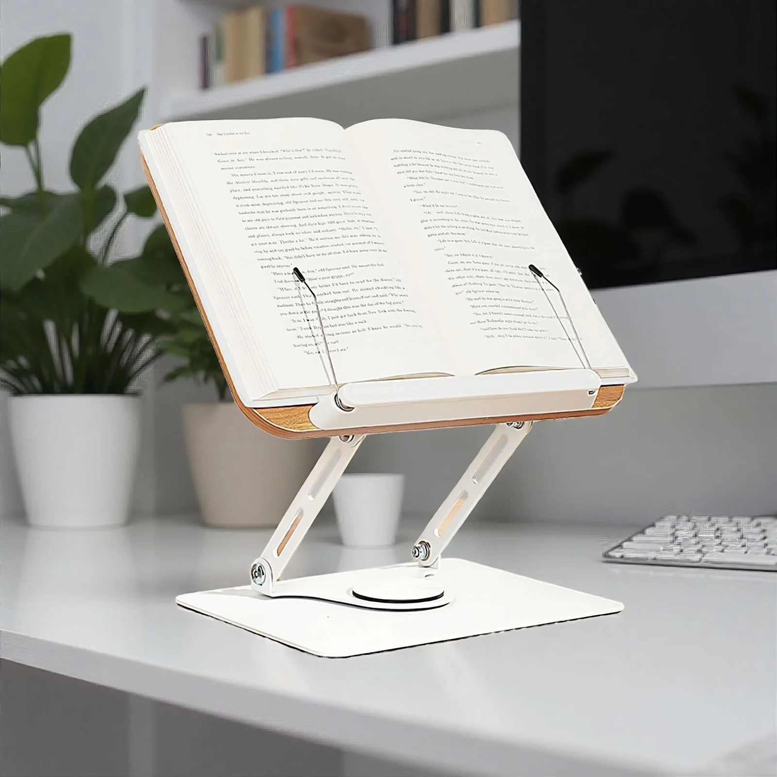 Tablet Stand, Multifunctional, For The Desk, Foldable — image 2