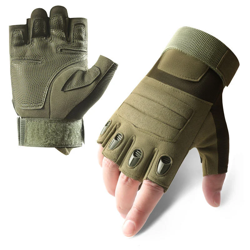 Tactical Gloves Outdoor Sports Protective Half-finger — image 7