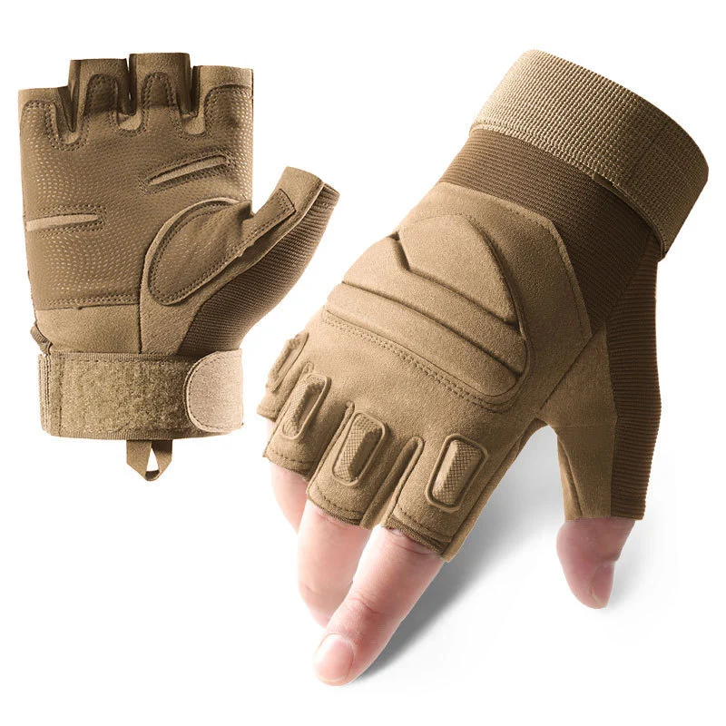Tactical Gloves Outdoor Sports Protective Half-finger — image 4