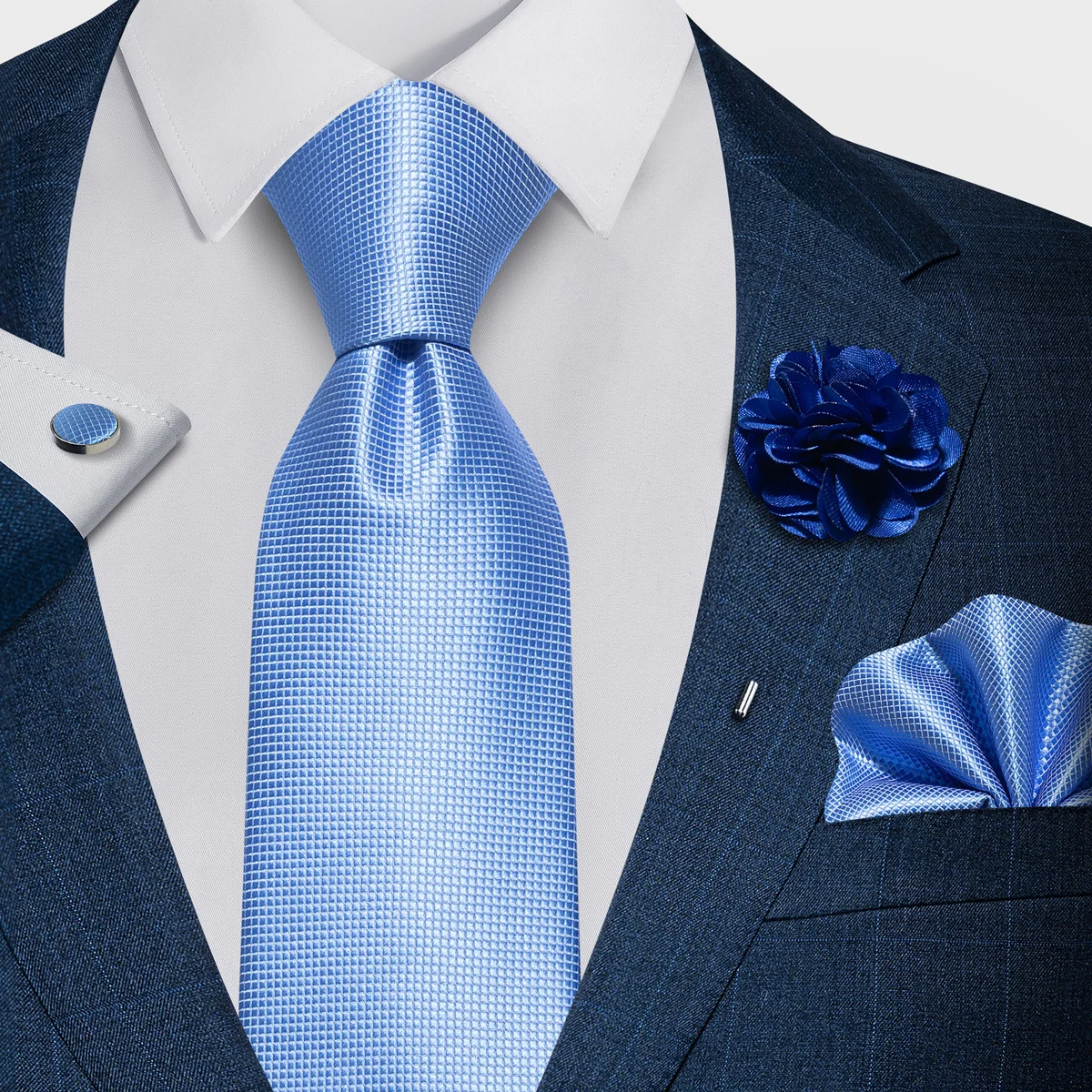 Tencel Jacquard Business Formal Necktie — image 5