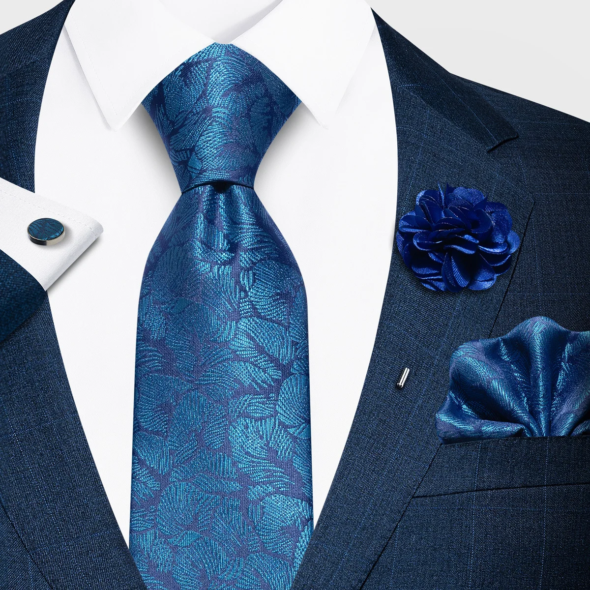 Tencel Jacquard Business Formal Necktie — image 2