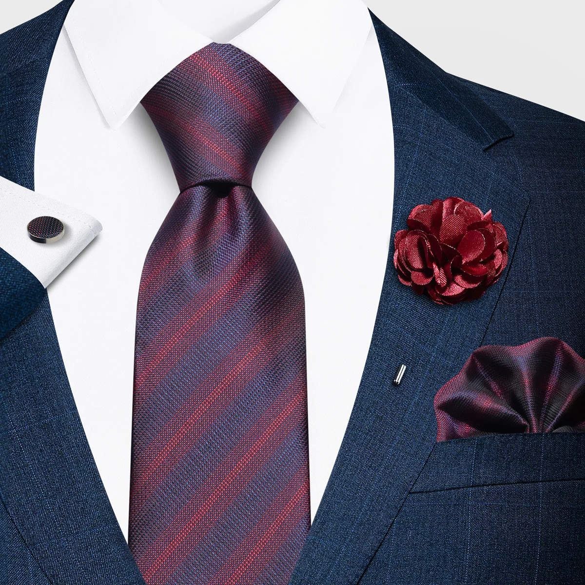 Tencel Jacquard Business Formal Necktie — image 8