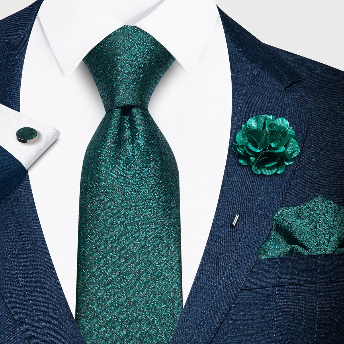 Tencel Jacquard Business Formal Necktie — image 16