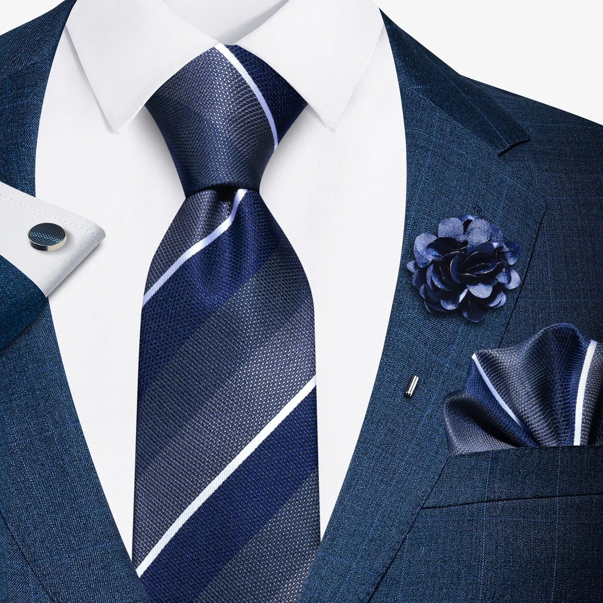 Tencel Jacquard Business Formal Necktie — image 18