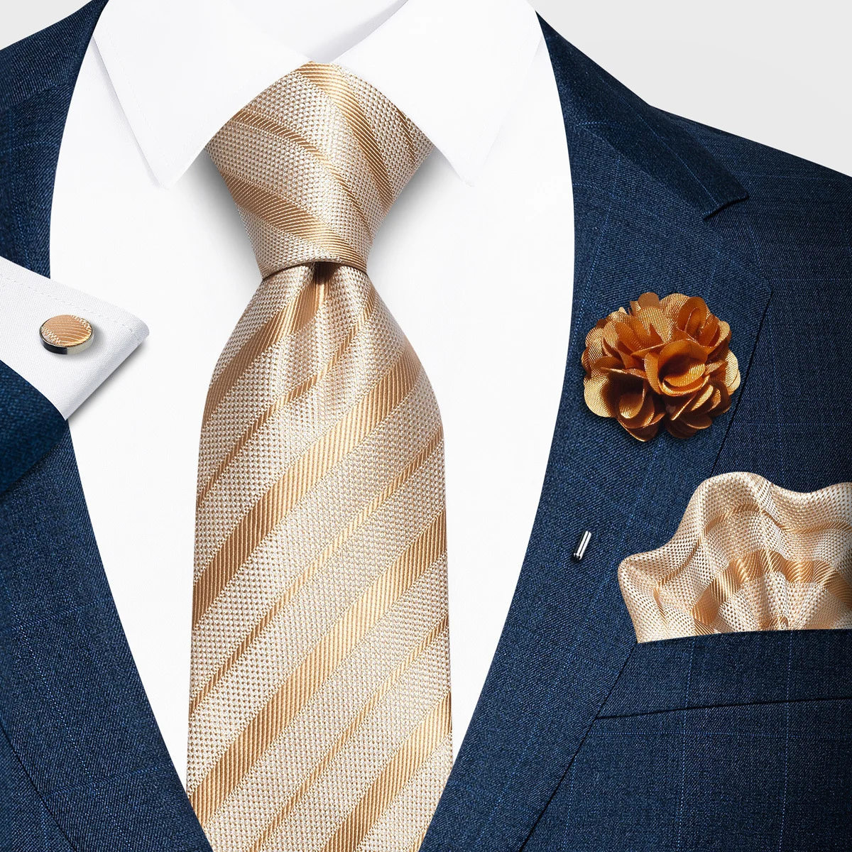 Tencel Jacquard Business Formal Necktie — image 12