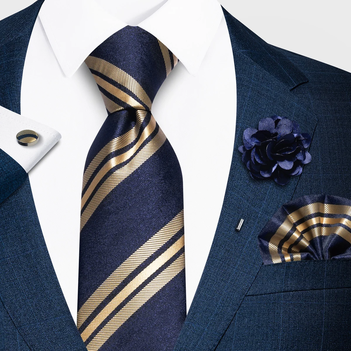 Tencel Jacquard Business Formal Necktie — image 3