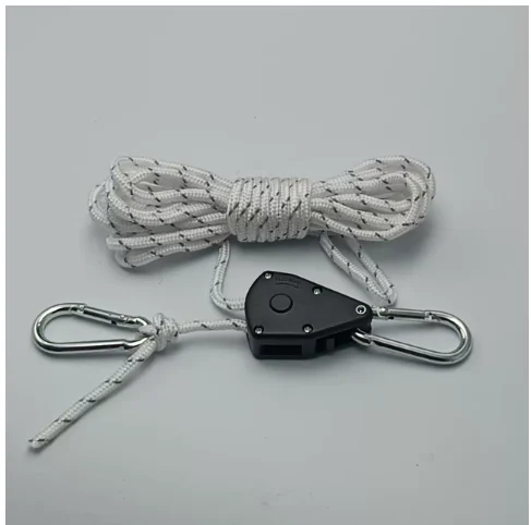 Tent Reflective Pulley Set-green-polypropylene + Plastic Iron Galvanized-1 Piece — image 6