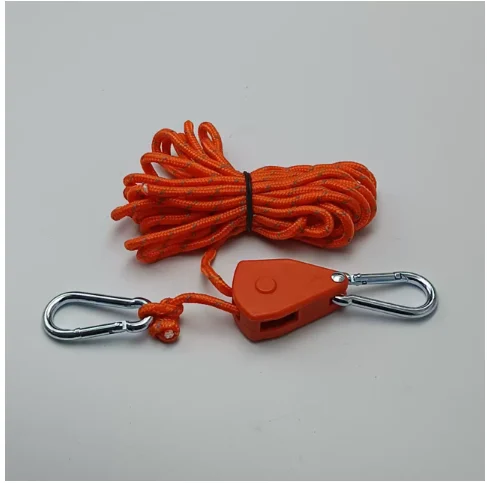 Tent Reflective Pulley Set-green-polypropylene + Plastic Iron Galvanized-1 Piece — image 2