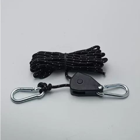 Tent Reflective Pulley Set-green-polypropylene + Plastic Iron Galvanized-1 Piece — image 3