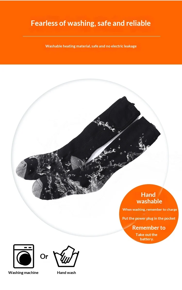 Thermal Socks For Men And Women Heated Ski Stockings — image 7