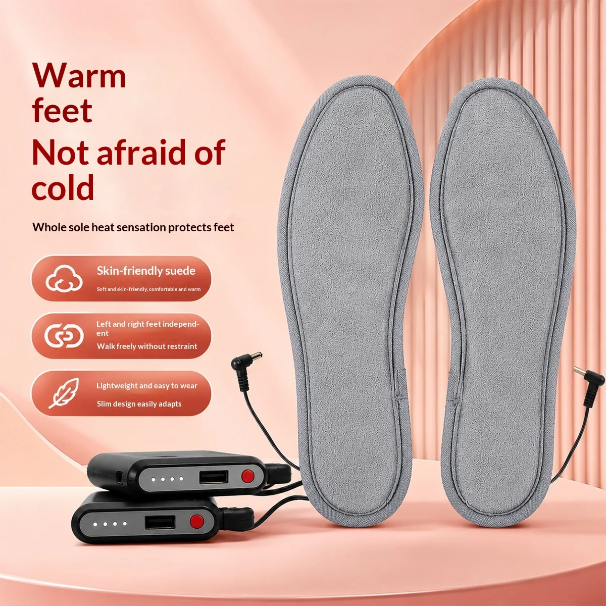Thermostatic Heated Insoles For Power Banks — image 6