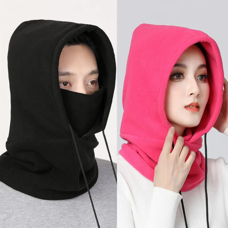 Thickened All-in-one Hat Scarf And Mask With Ear Protectionkeeps You Warm Blocks The Wind — image 2