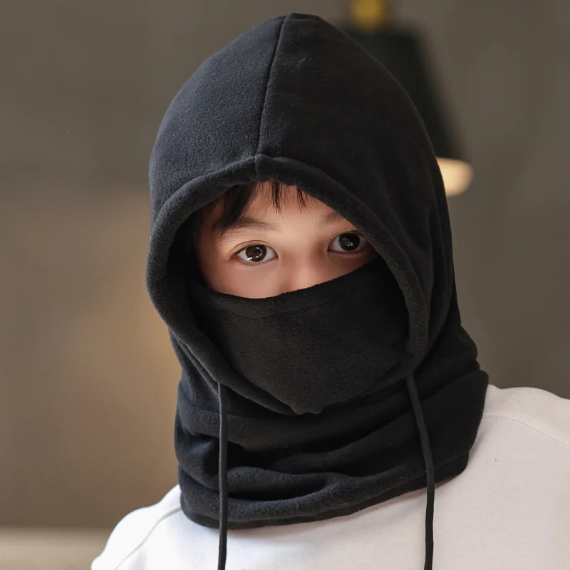 Thickened All-in-one Hat Scarf And Mask With Ear Protectionkeeps You Warm Blocks The Wind — variant image