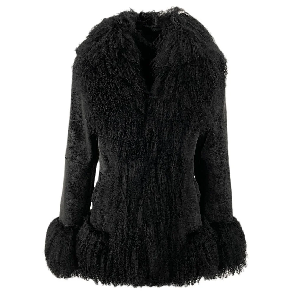 Thickened Wool Jacket With A Suede-like Finish — image 4