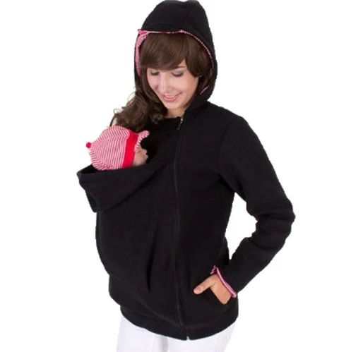 Three-in-one Multi-functional Mother Kangaroo Sweater Coat — image 8