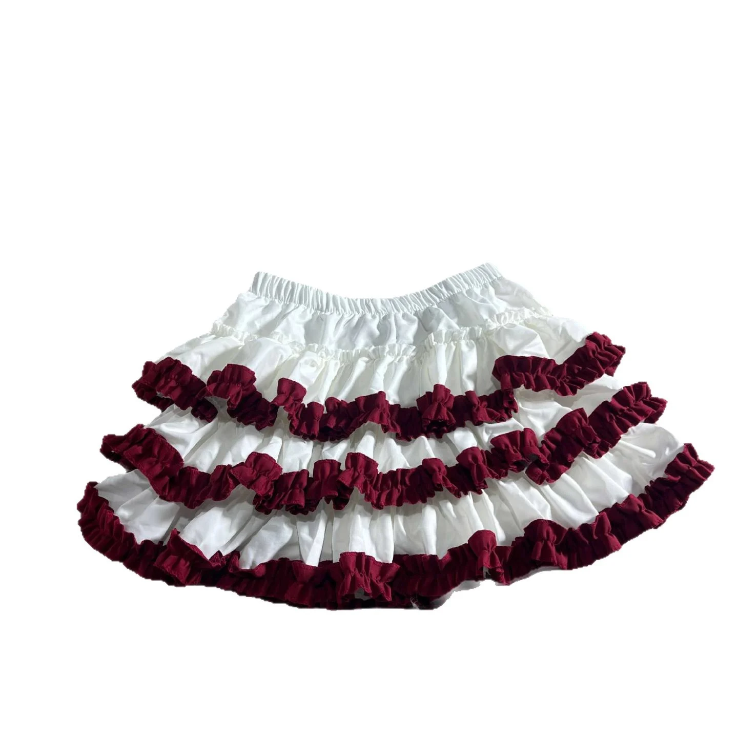Three-layer, Modesty-protected Ballet-style High-waisted Tiered Skirt — image 4