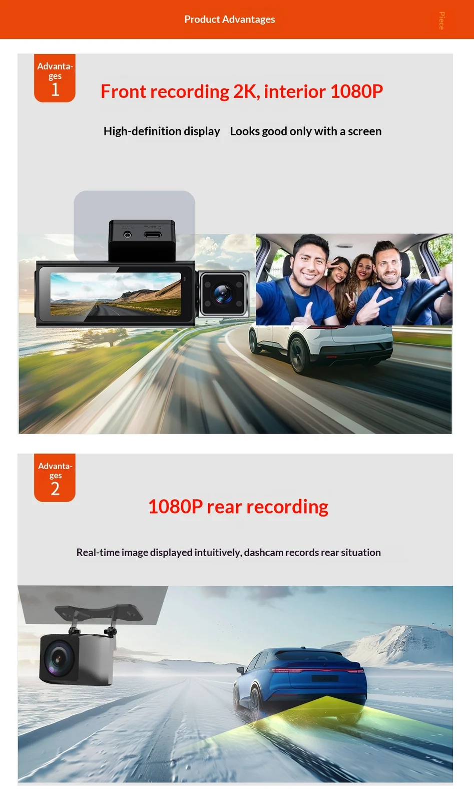 Three Versions Of 4K High-definition Car Dashcam — image 2