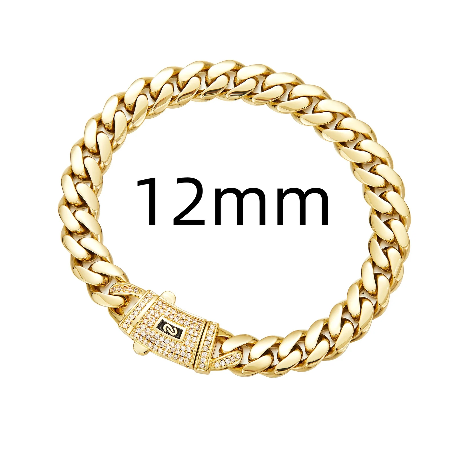 Titanium Steel With Encrypted Thin Polishing And Vacuum Electroplating In 14K Gold… — image 10