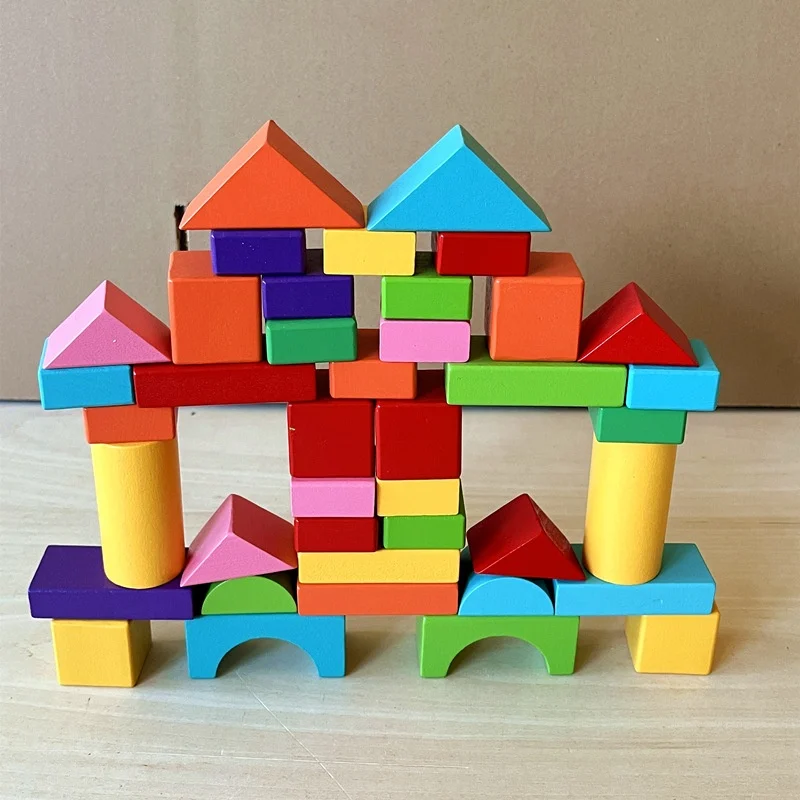 Toddler Wooden Pine Assembly Baby Toy β image 1