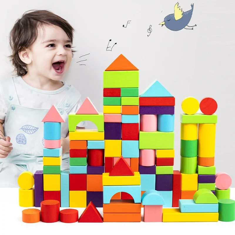 Toddler Wooden Pine Assembly Baby Toy — image 5