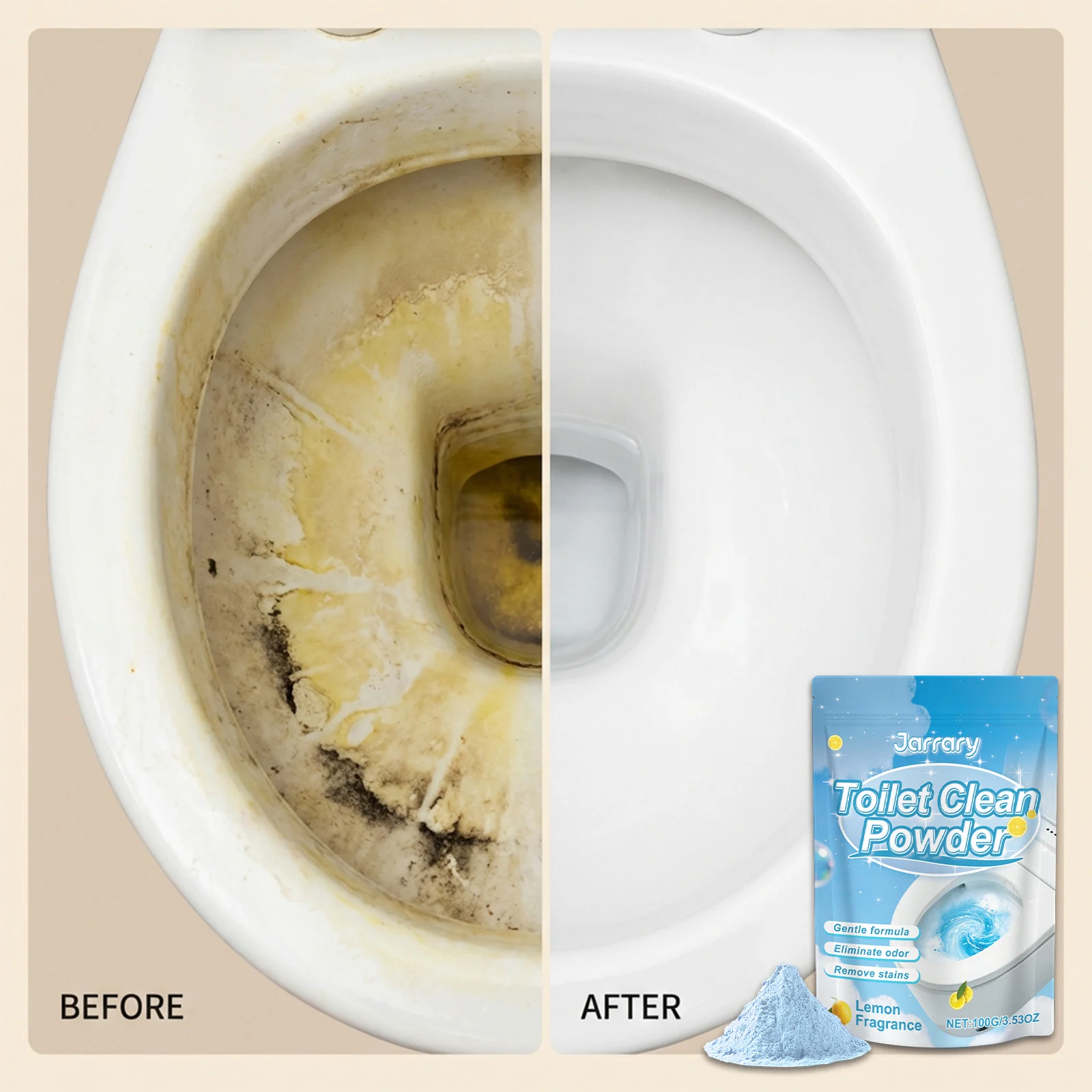 Toilet Cleaning Powder 1 0 0g1bag — image 4