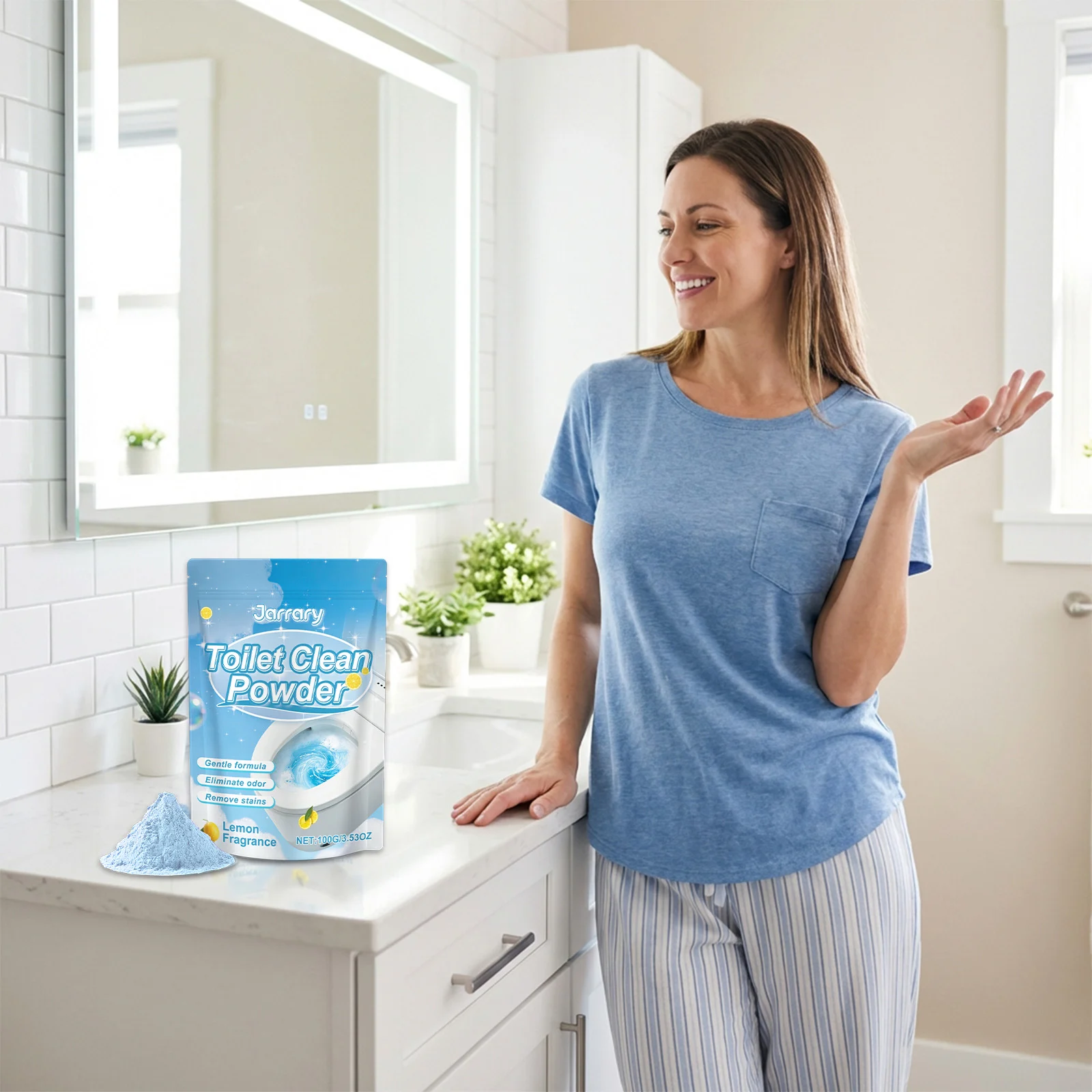 Toilet Cleaning Powder 1 0 0g1bag — image 9