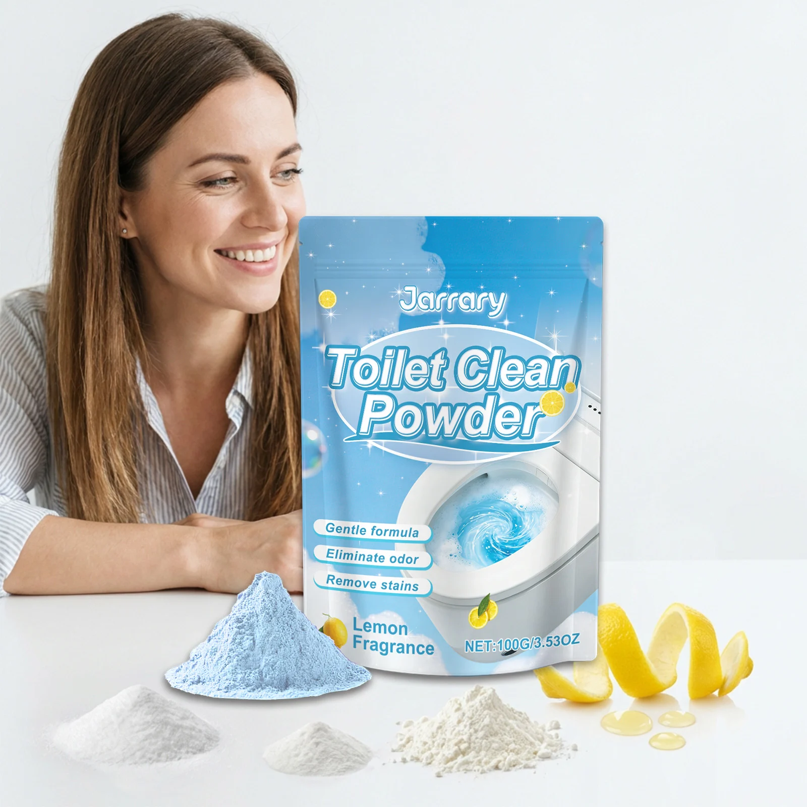 Toilet Cleaning Powder 1 0 0g1bag — image 8