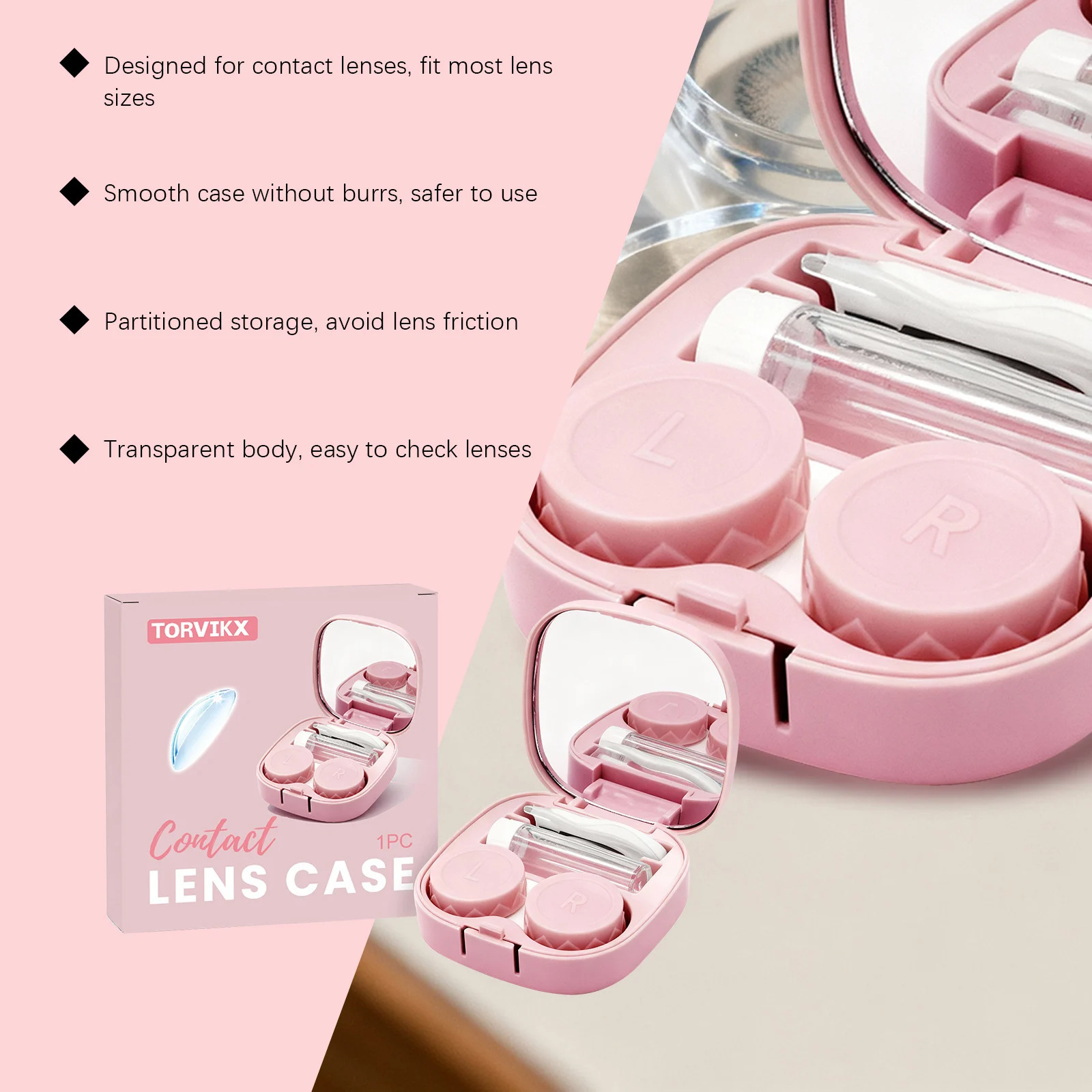 Torvikx Contact Lens Storage Box Is Portable, Sealed, Transparent, Hygienic And… — image 4