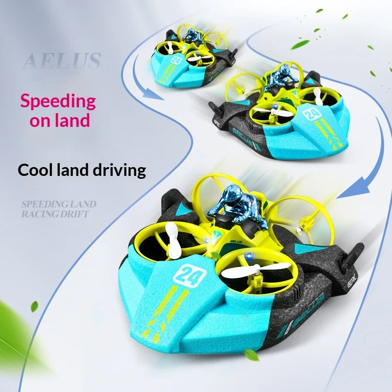 Toy Boy V24 Remote-controlled Childrens 3-in-1 Drone Helicopter — image 3