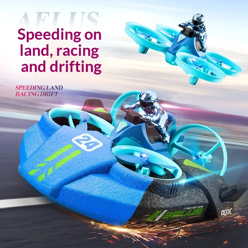 Toy Boy V24 Remote-controlled Childrens 3-in-1 Drone Helicopter — image 7