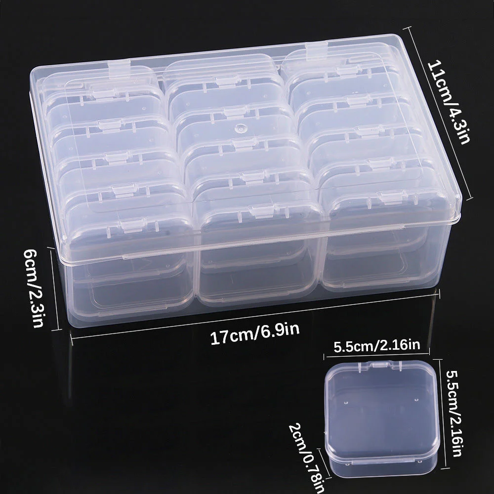 Transparent Grid Storage Box Set — image 5
